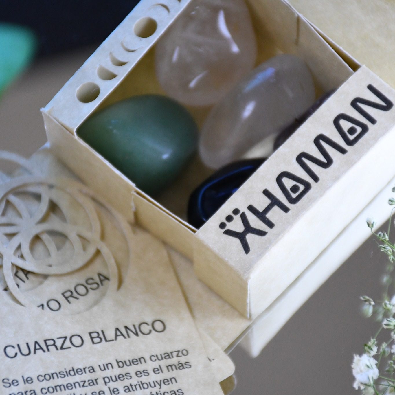 caja de cuarzos principales