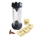 Fuente de Incienso de Vidrio