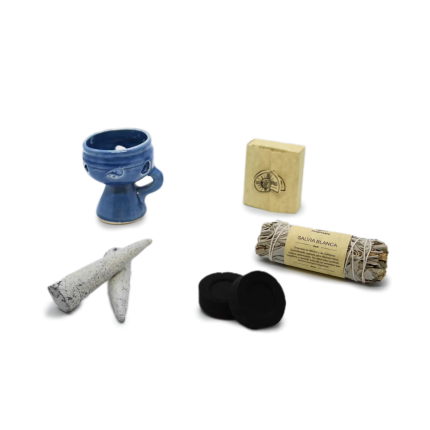 Kit Sahumador que contiene disversos sahumerios para quemar