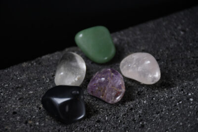 Cuarzos sobre piedra