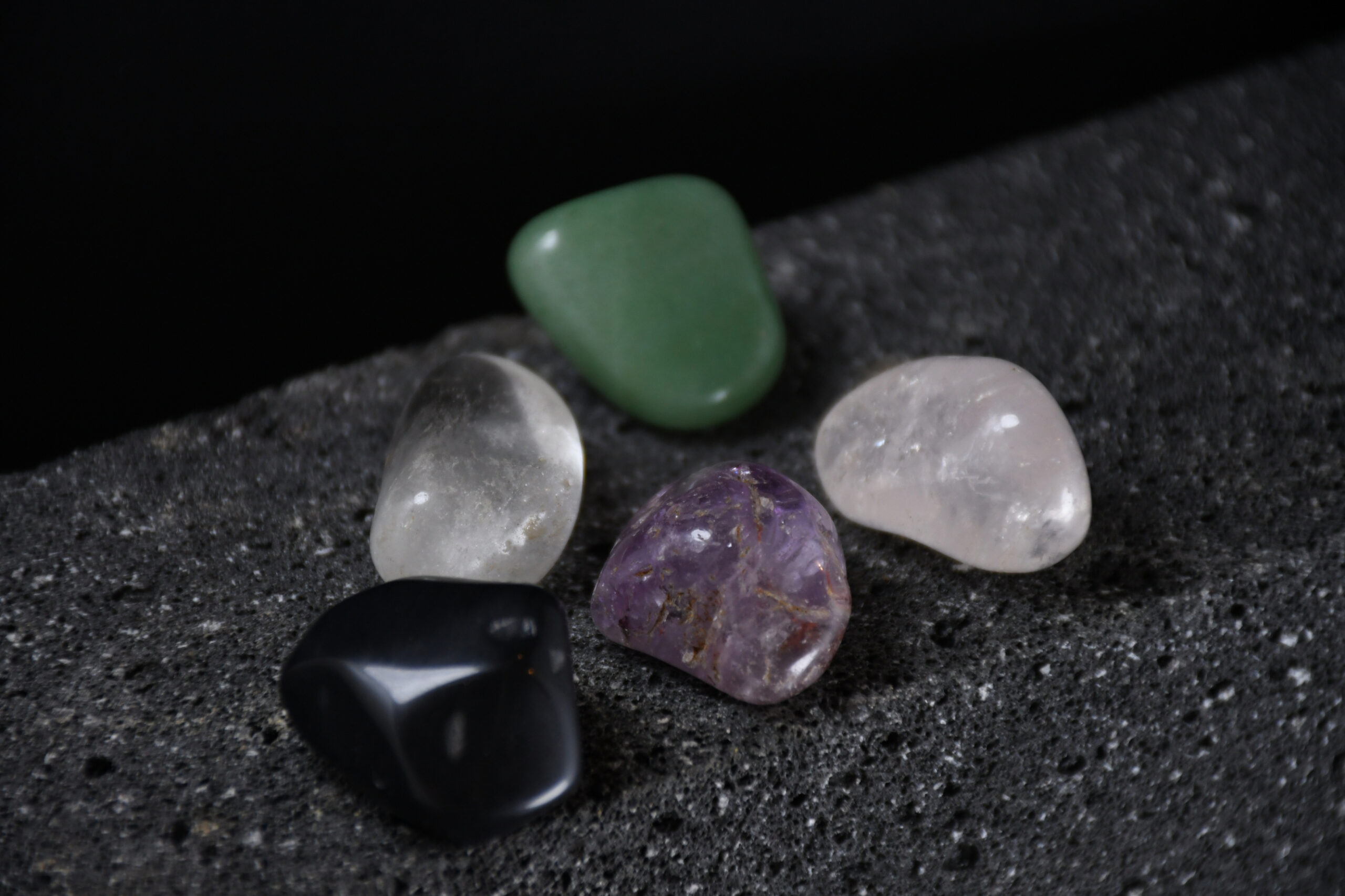 Cuarzos sobre piedra